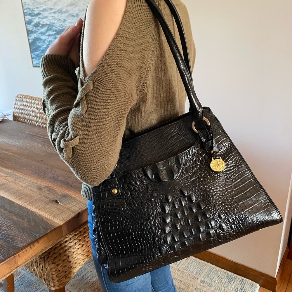 Brahmin Classic Melbourne Shoulder Bag/Tote Med